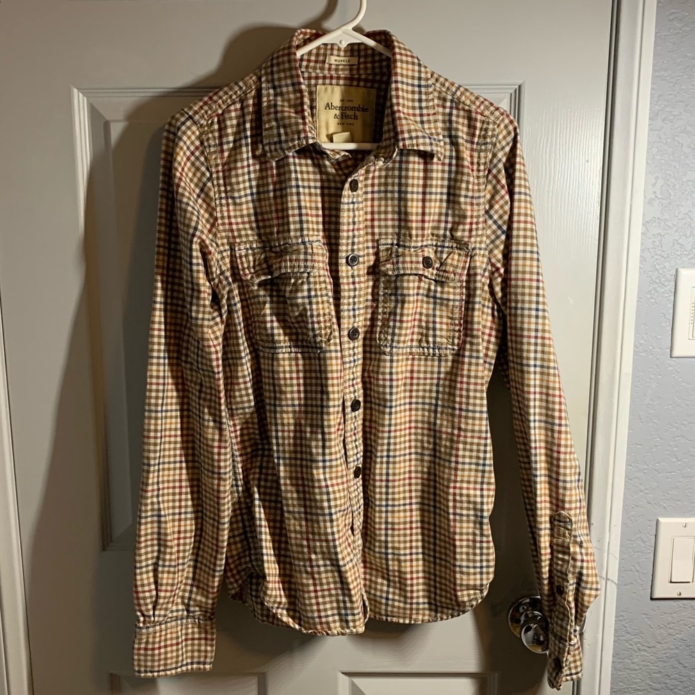 Abercrombie Flannel Shirt Gem